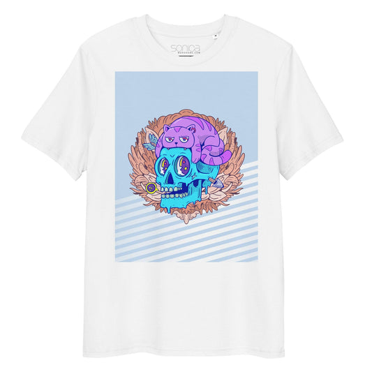 "Psychedelic Skull" Unisex T-Shirt - SonicaWardrobe