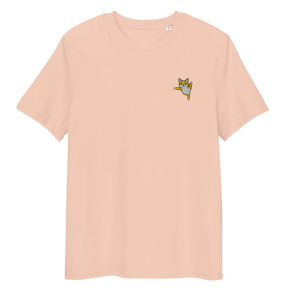 Yoga Embroidery Women’s Organic Cotton T-shirt - SonicaWardrobe